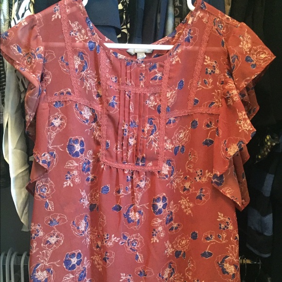 Floral top by Rubbish