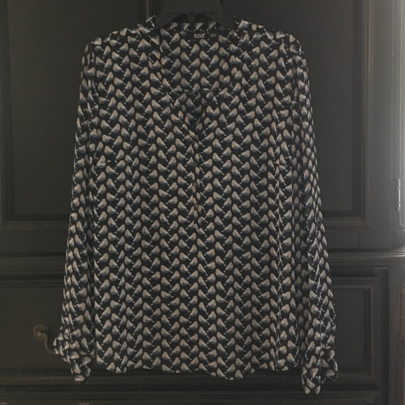 Beautiful navy blouse