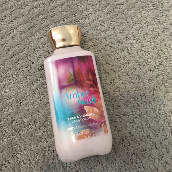 Amber blush body lotion!