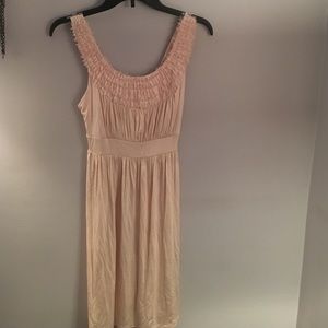 Light pink cotton dress