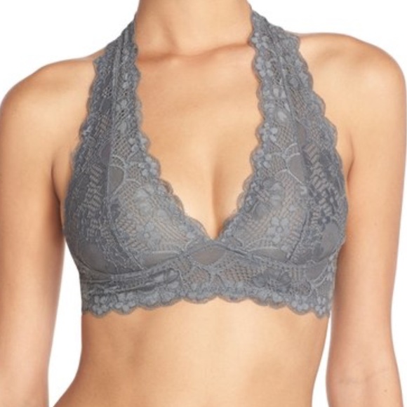 Free People Other - Free People Lace Halter Bralette