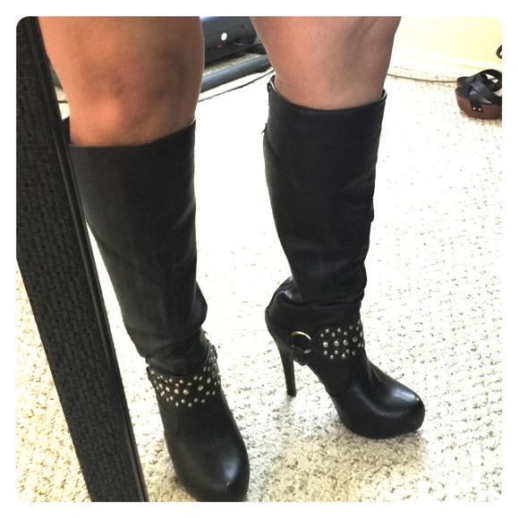 Knee high boots