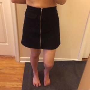 Painter threads stretchy a-line skirt brand new