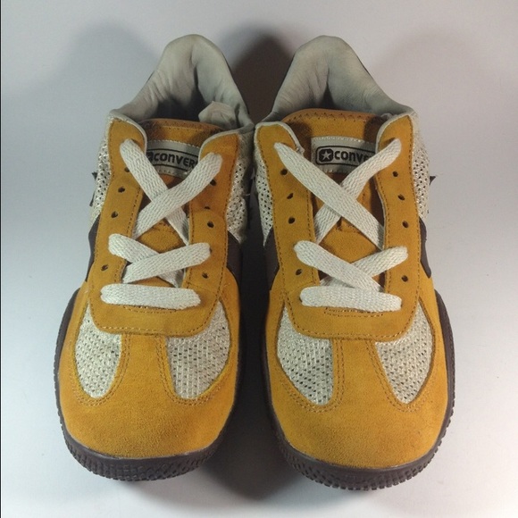 yellow vintage converse