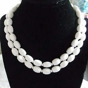 Vintage Napier Two Strand Necklace