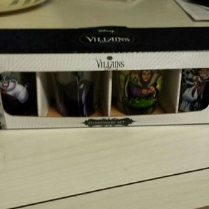 Disney Villains shot glass set