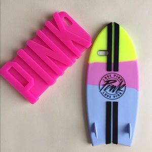 2 Victoria secret pink I phone 6s cases 💗💖💕