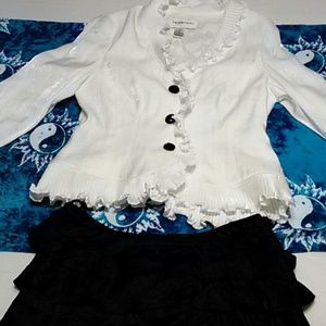 Blouse jacket & skirt