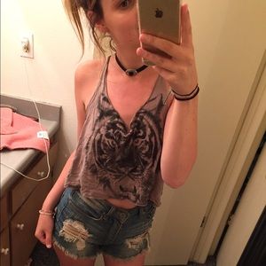 Tiger Graphic Tank Top