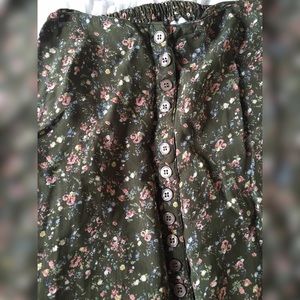 Vintage Boho Maxi Skirt