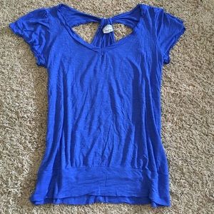 Royal Blue Daytrip V-Neck Shirt