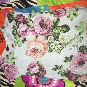 Floral print top