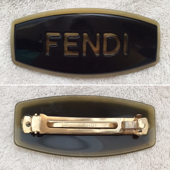 FENDI Accessories - Vintage Fendi Hair Barrette clip