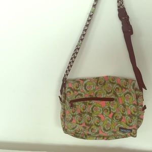 Kavu cross body casual bag. Buckle on strap