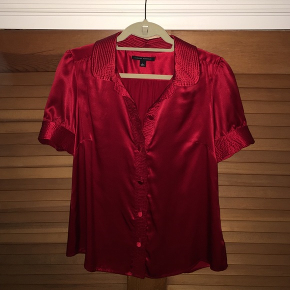 100% Silk Banana Republic blouse