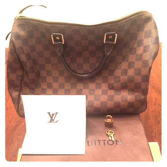 Louis Vuitton Damier Ebene Speedy 35