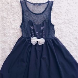 Black Cat Dress