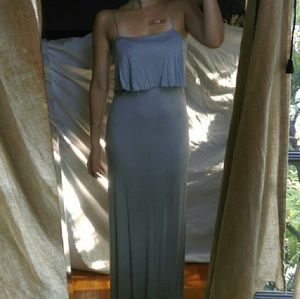 Gray Maxi Dress