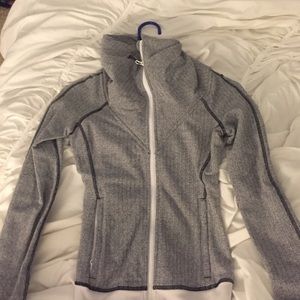 Lululemon cowl neck zip up