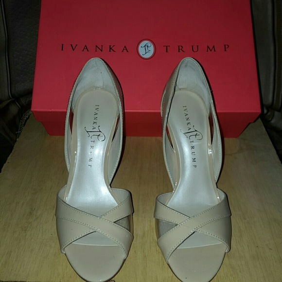 Ivana Trump Tatiana patent shoes