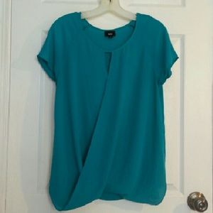 Dark turquoise blouse