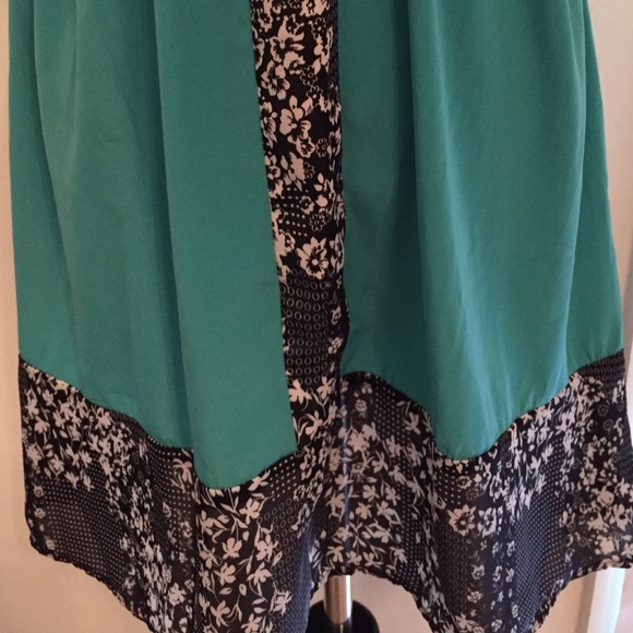 Pretty Emerald Sundress - Picture 3 of 4