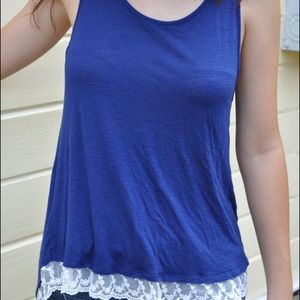 Blue Tank Top