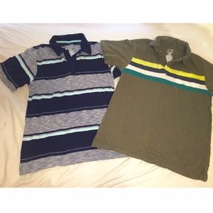 2 youth boys collared shirts