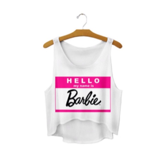 No Brand Tops - 🎀Barbie Crop Top (NWOT)
