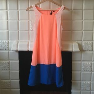 Want and Need color block dress