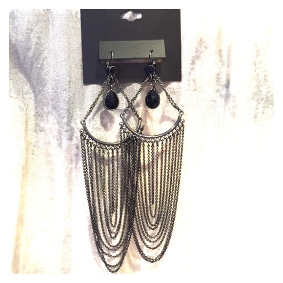 ABS Chandelier Earrings - Picture 1 of 4
