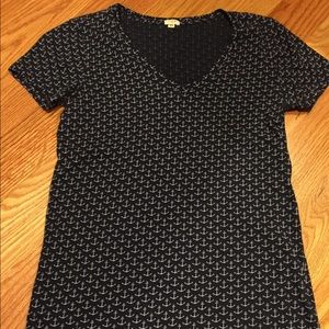 Just REDUCED! Navy anchor print t-shirt