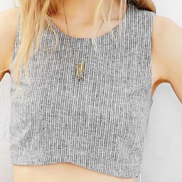 Urban Outfitters Tops - Striped crop top by Nolitha