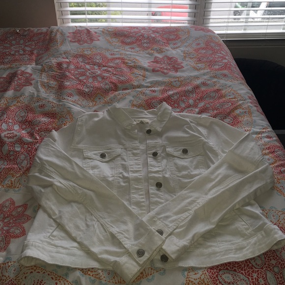 White Denim Jacket