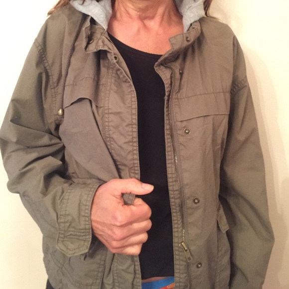 life in progress green army jacket