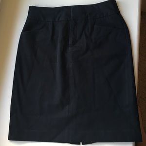 Banana Republic Black Sloan Pencil Skirt sz 6