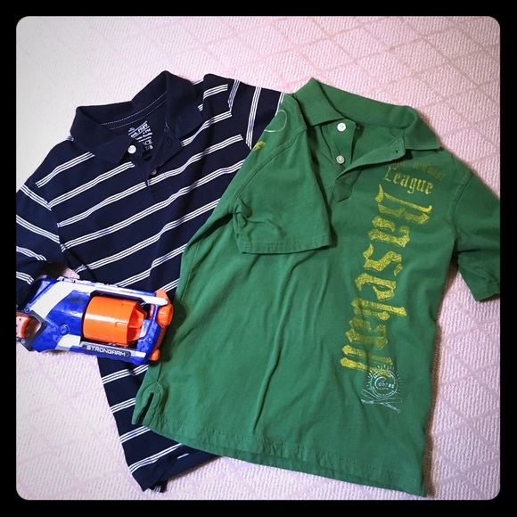 2-Pack‼️Boys (7-8) Polo Shirts