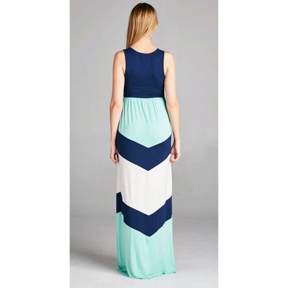 Blue Maxi Dress - Picture 2 of 2