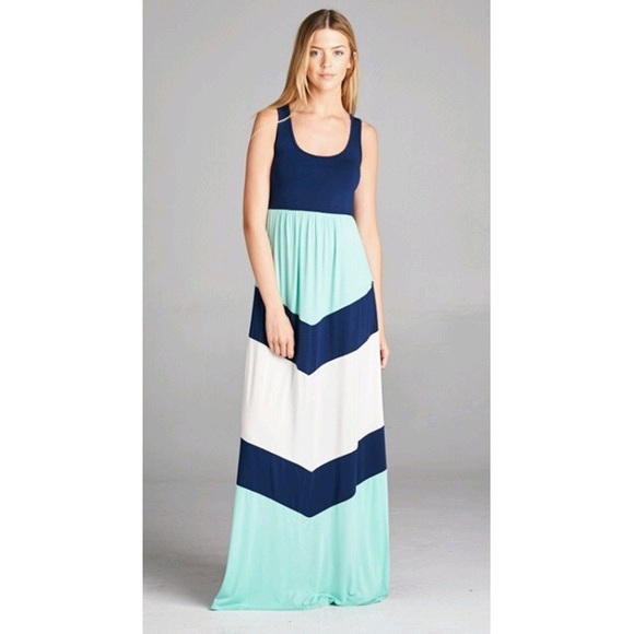 Dresses & Skirts - Blue Maxi Dress