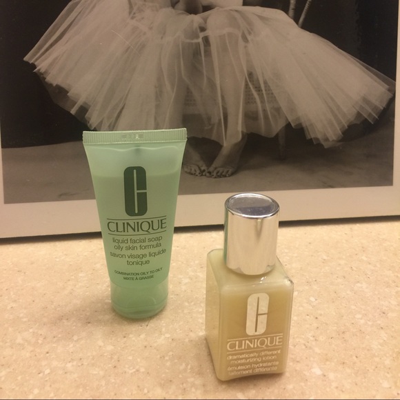 clinique face wash and moisturizer