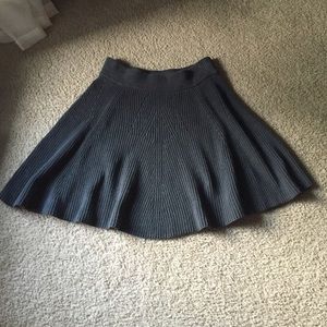 Gap knit skirt