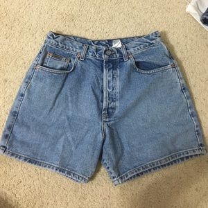 High Waisted Jean Shorts