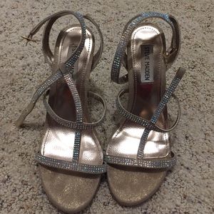 3inch champagne colored heels