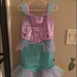 Little Mermaid Toddler Girls Dress 3