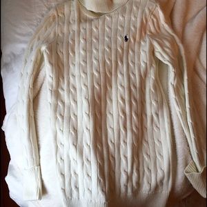 Classic Ralph Lauren Turtleneck Cream
