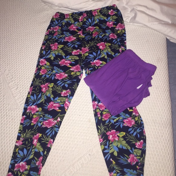 2 Pairs Cotton Leggings