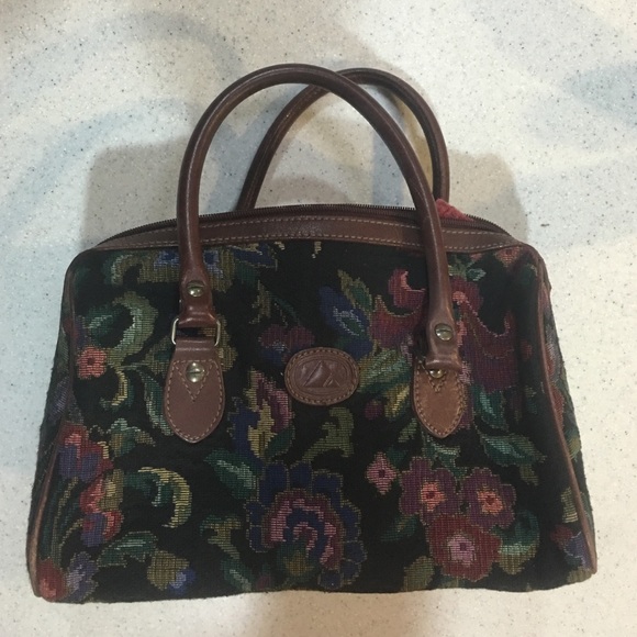 Liz Claiborne tapestry purse