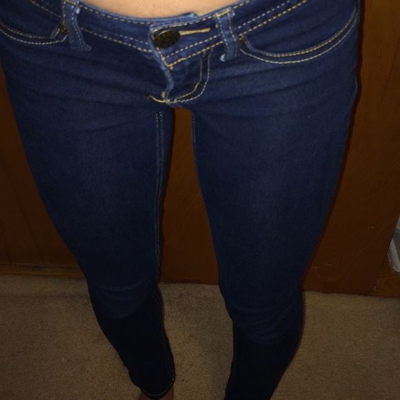 Dark wash jeggings - Picture 1 of 3