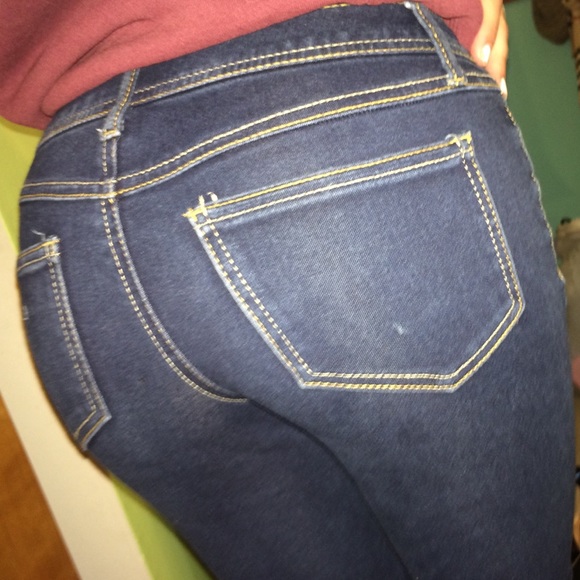 Dark wash jeggings - Picture 2 of 3