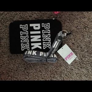 vs pink lanyard